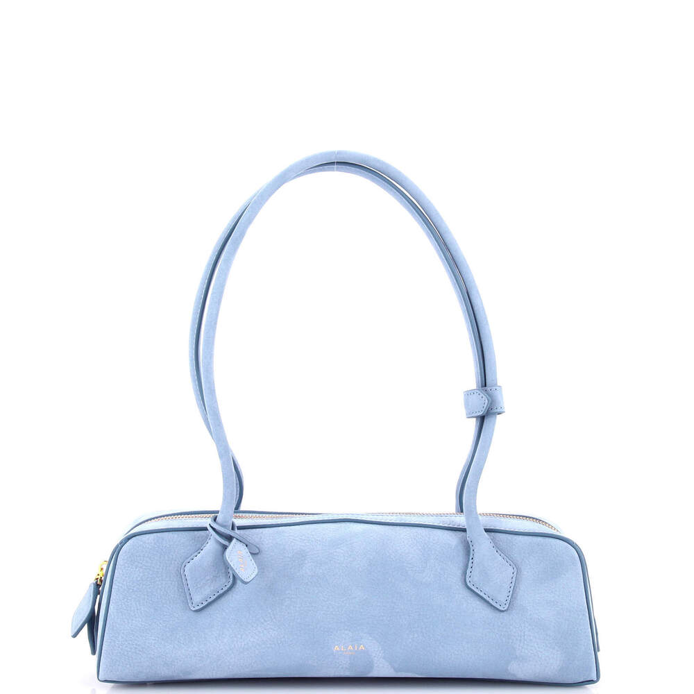 Alaia Medium Le Teckel Bag Nubuck - Picture 1 of 5